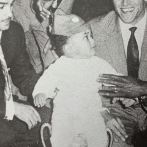 Yannick Noah à 1 an, en 1961. Photo publiée le 30 avril 2020.