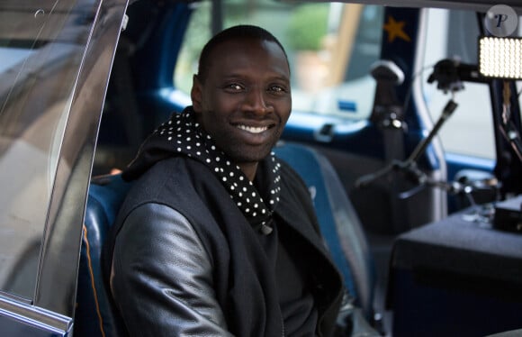 Exclusif - Omar Sy dans "Hep Taxi !" à Bruxelles en Belgique le 30 septembre 2014.