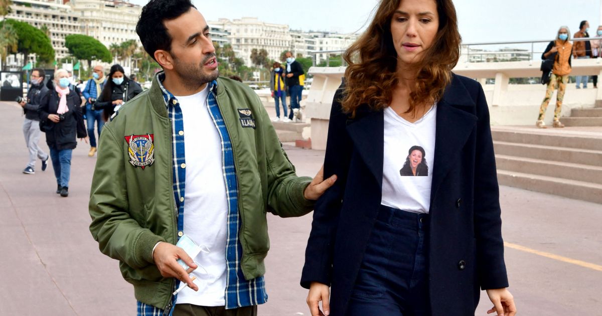 Jonathan Cohen et Doria Tillier, lors du photocall pour la ...