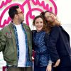Céline Sallette, Youssef Hajdi, Jonathan Cohen, Camille Chamoux et Doria Tillier lors du photocall pour la série "La Flamme" lors du festival Canneseries à Cannes. © Bruno Bebert / Bestimage
