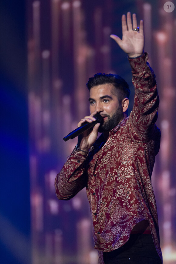 Exclusif - Kendji Girac - 3ème édition de l'émission "Psychodon, Unis face aux maladies psychiques" à l'Olympia à Paris et diffusée sur C8 le 6 octobre 2020. © Pierre Perusseau / Bestimage 