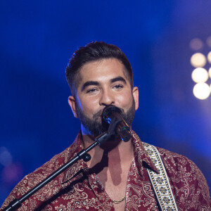 Exclusif - Kendji Girac - 3ème édition de l'émission "Psychodon, Unis face aux maladies psychiques" à l'Olympia à Paris et diffusée sur C8 le 6 octobre 2020. © Pierre Perusseau / Bestimage 
