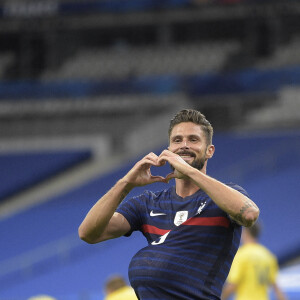 Olivier Giroud, Match de football amical France / Ukraine (7-1) au Stade de France le 7 octobre 2020 © JB Autissier / Panoramic / Bestimage 