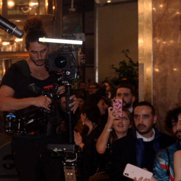 Aya Nakamura (Aya Danioko) lors de la soirée d'inauguration de l'ouverture du nouveau grand magasin des Galeries Lafayette sur les Champs-Elysées à Paris, France, le 27 mars 2019. © Rachid Bellak/Bestimage 