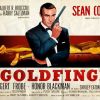 Affiche du film "Goldfinger" de Guy Hamilton. 1965.