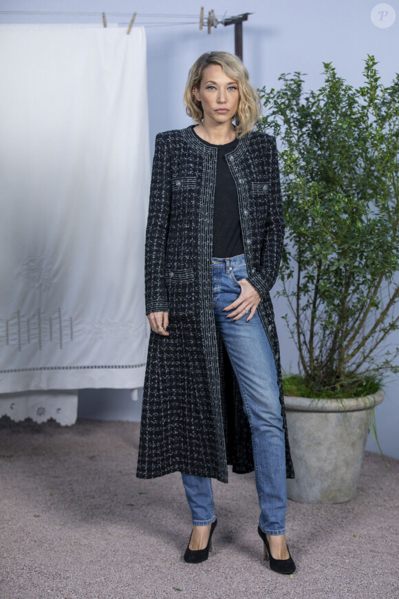 Laura Smet - Photocall du défilé de mode Haute-Couture printemps-été 2020 "Chanel" à Paris. Le 21 janvier 2020. © Olivier Borde / Bestimage