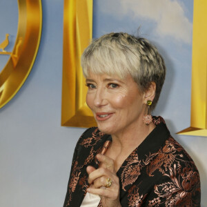 Emma Thompson à la projection du film "Dolittle" au Cineworld Leicester Square à Londres, le 24 janvier 2020.