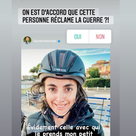 Laurent Ournac et Ludivine se taquinent sur Instagram, vendredi 16 octobre 2020