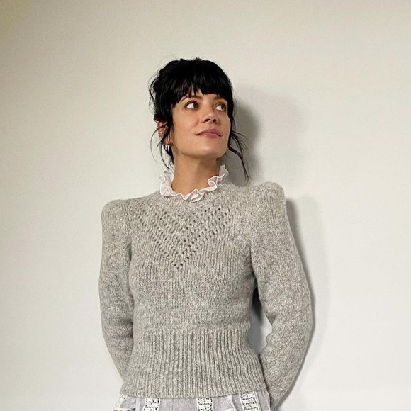 Lily Allen en octobre 2020.