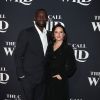 Omar Sy, Hélène Sy - Photocall de la première du film "L'Appel de la forêt" (The call of the wild) à Los Angeles le 13 février 2020.