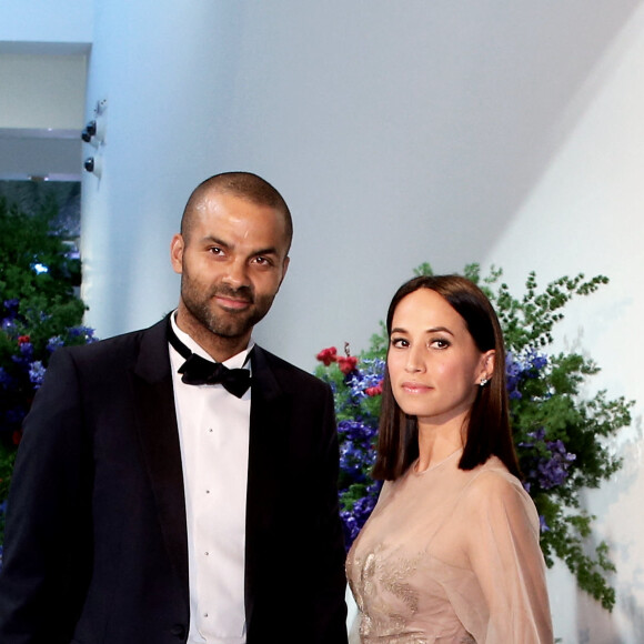 Tony Parker et sa femme Axelle - Arrivées des people au 71 ème gala de la Croix-Rouge Monégasque à Monaco le 26 juillet 2019. © Dominique Jacovides/Bestimage 