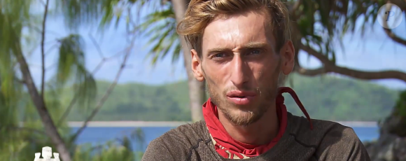 Brice dans "Koh-Lanta, Les 4 Terres" sur TF1.