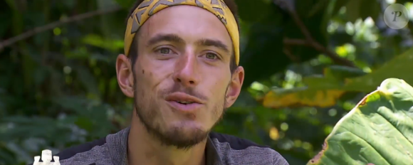 Dorian dans "Koh-Lanta, Les 4 Terres" sur TF1.