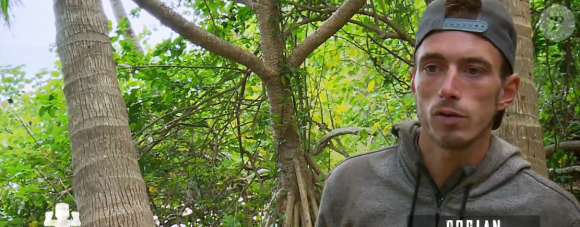 Dorian dans "Koh-Lanta, Les 4 Terres" sur TF1.