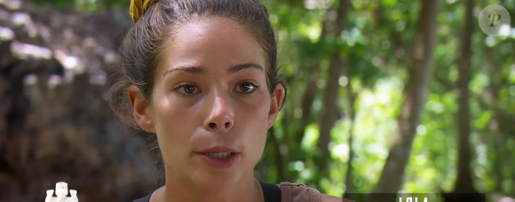 Lola dans "Koh-Lanta, Les 4 Terres" sur TF1.