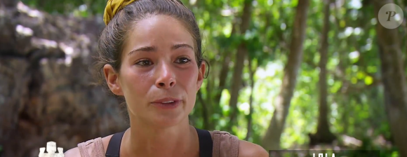 Lola dans "Koh-Lanta, Les 4 Terres" sur TF1.