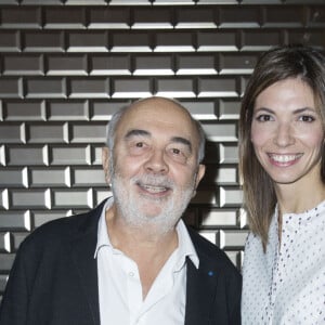 Gérard Jugnot et sa compagne Patricia Campi au défilé de mode "Jean Paul Gaultier", collection Haute-Couture printemps-été 2018, à Paris. Le 24 janvier 2018 © Olivier Borde / Bestimage