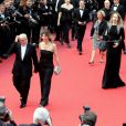 Gérard Jugnot et sa compagne Patricia Campi - Montée des marches du film "Twin Peaks" lors du 70e Festival International du Film de Cannes. Le 25 mai 2017. © Borde-Jacovides-Moreau/Bestimage