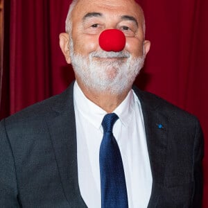 Exclusif - Gérard Jugnot - Nouvelle saison du Cirque Bouglione avec son spectacle "Dingue". tous les bénéfices de cette soirée sont reversés à l'association "Le Rire Médecin" parrainé par Gérard Jugnot à Paris, le 16 octobre 2020. © Pierre Perusseau / Bestimage