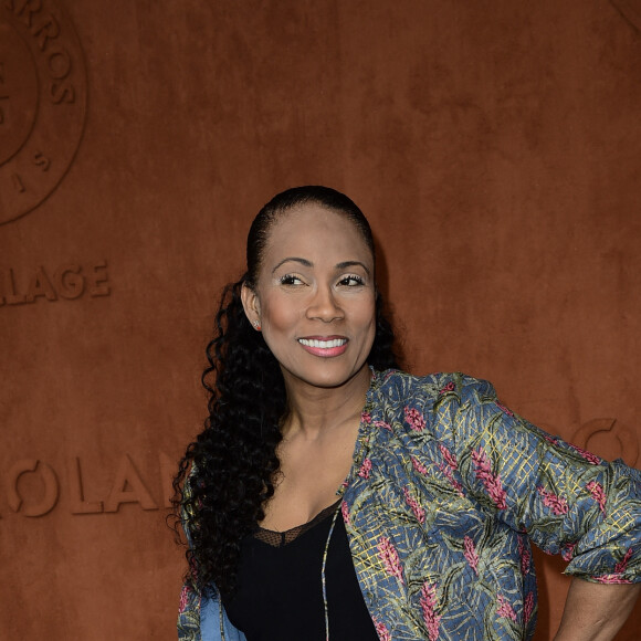 Christine Kelly au Village Roland Garros lors du tournoi de Roland-Garros 2019. Paris, le 26 mai 2019. 
