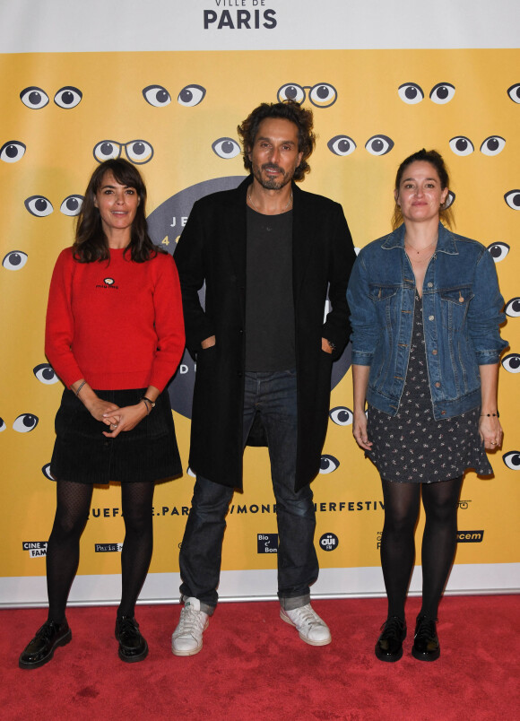 Berenice Bejo, marraine de la 16ème édition, Vincent Elbaz et Marie Gillain - People à l'avant-première du film "Mystère" lors du festival "Mon premier festival" au Forum des Images à Paris. © Coadic Guirec / Bestimage