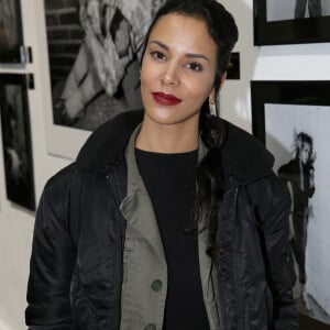 La chanteuse Shy'm - Vernissage de l'exposition "The Spirit of Rock" du photographe Philippe Hamon à la galerie Joseph à Paris, France, le 22 mars 2018. © Veeren/Bestimage