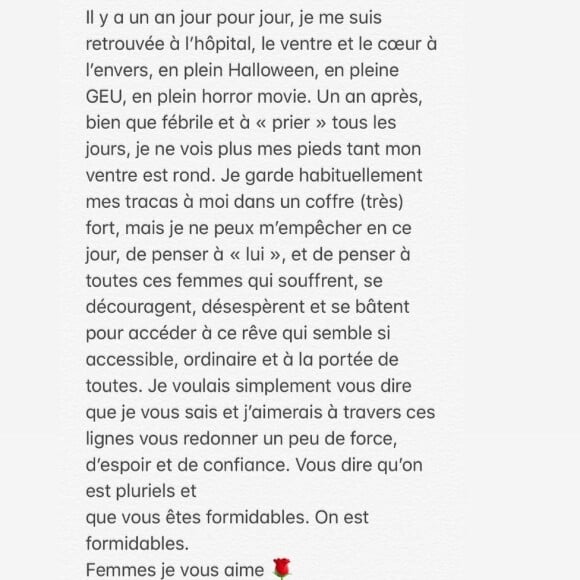 Shy'm a révélé avoir fait une grossesse extra-utérine en 2019, sur sa page Instagram. Le message a été publié dans sa story Instagram le 31 octobre 2020.
