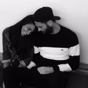 Shy'm a publié une photo avec Benoît Paire sur Instagram, le 14 février 2017.