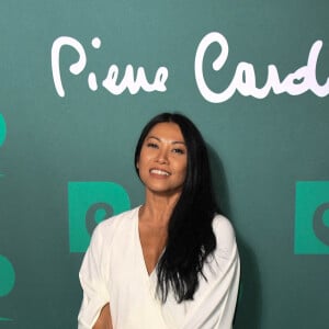 Anggun - Photocall - Soirée exceptionnelle en l'honneur de Pierre Cardin à l'occasion des 70 ans de sa maison de couture et projection du film documentaire "House of Cardin" suivi d'un cocktail au théâtre du Châtelet à Paris, le 21 septembre 2020. © Coadic Guirec/Bestimage