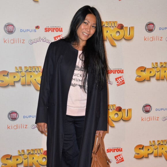 Anggun à l'avant-première de "Le Petit Spirou" au cinéma Le Grand Rex à Paris, le 10 septembre 2017. © Ramsamy Veeren/Bestimage