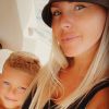 Amélie Neten et son fils Hugo sur Instagram
