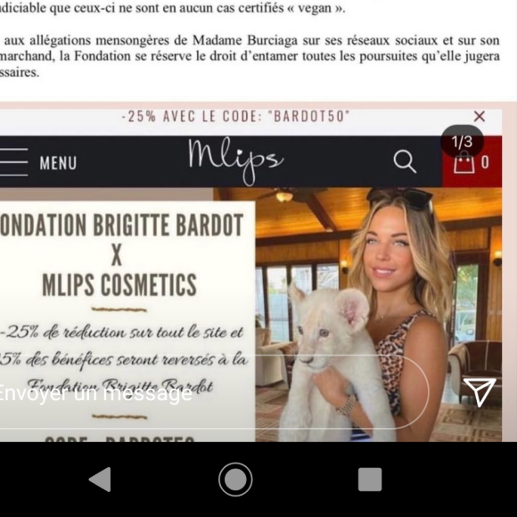 Maddy Burciaga fait polémique
