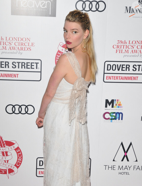 Anya Taylor-Joy à la 39ème soirée annuelle London Film Critics' Circle Awards à Londres, le 20 january 2019 