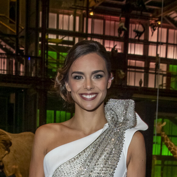 Exclusif - Marine Lorphelin - Dîner de Gala Biodiversité en Danger, Ocean par le Museum National d'Histoire Naturelle à la Grande Galerie de l'Evolution à Paris, le 5 novembre 2019. © Olivier Borde/Bestimage
