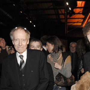 John Barry et Jane Birkin - Soirée de clôture du 8e Festival de musique et de cinéma d'Auxerre. Le 17 novembre 2007. @Giancarlo Gorassini/ABACAPRESS.COM