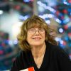 Jane Birkin dédicace son livre "Post-Scriptum" à la librairie Filigranes à Bruxelles en Belgique le 25 novembre 2019.