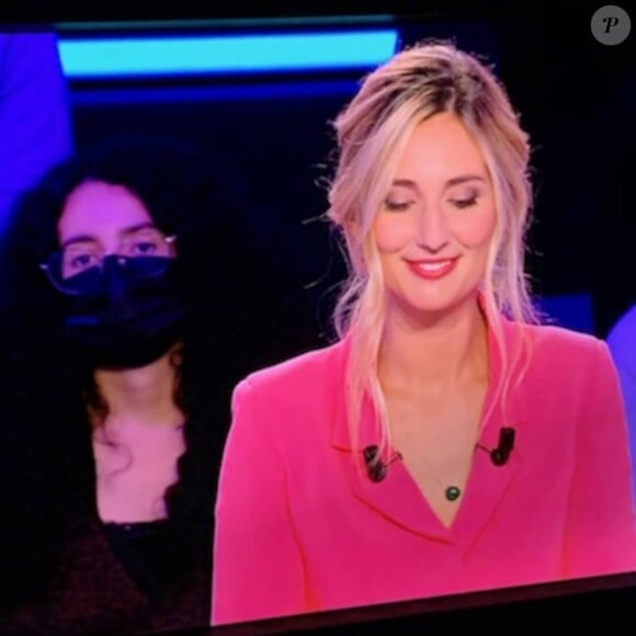Marie Portolano sur Canal + dans son émission "Canal Sports Club"