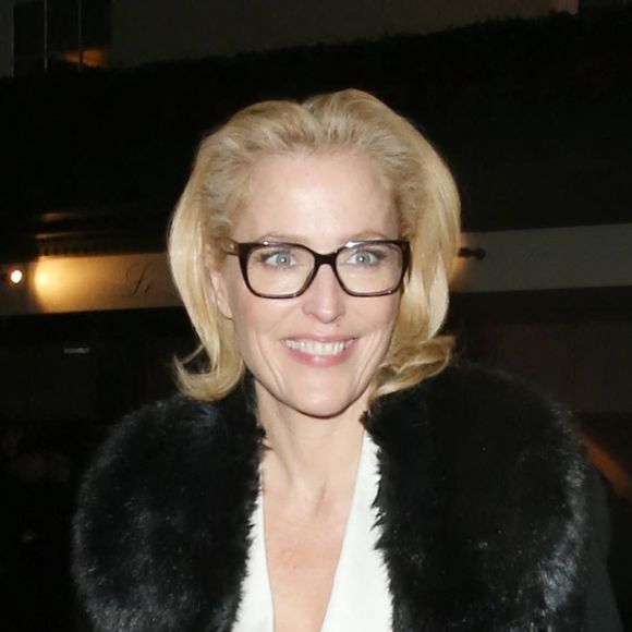 Gillian Anderson - Charles Finch & CHANEL Pre-BAFTA Party à Londres le 1er février 2020.