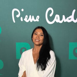 Anggun - Photocall - Soirée exceptionnelle en l'honneur de Pierre Cardin à l'occasion des 70 ans de sa maison de couture et projection du film documentaire "House of Cardin" suivi d'un cocktail au théâtre du Châtelet à Paris, le 21 septembre 2020. © Coadic Guirec/Bestimage