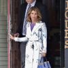 Exclusif - Lori Loughlin et Kevin O'Grady sur le tournage de 'Garage Sale Mystery' à Vancouver.