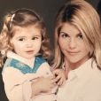 Lori Loughlin et sa fille Olivia Jade, enfant. Photo publiée le 10 mai 2020.