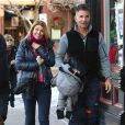 Lori Loughlin et son mari Massimo Giannulli font du shopping a Aspen, le 26 decembre 2013.   