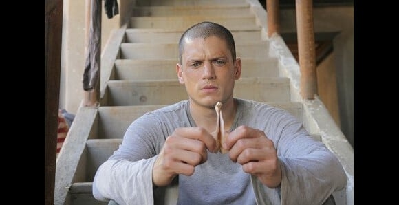 Wentworth Miller dans la série "Prison Break".