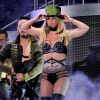 Britney Spears en concert à Scarborough, Royaume-Uni.