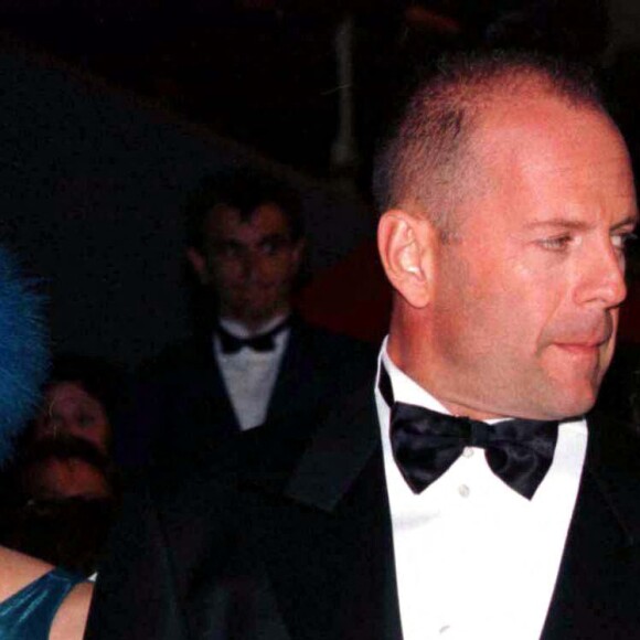 Demi Moore et Bruce Willis au Festival de Cannes en 1997 pour la projection du "Cinquième élément".