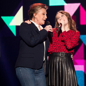 Exclusif - Sheila et Carla Georges - Enregistrement de l'émission "La Boîte à secrets 4" à Paris, présentée par F.Bollaert, et diffusée le 10 avril sur France 3. Le 23 janvier 2020 © Tiziano Da Silva / Bestimage