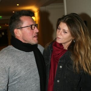 Benjamin Castaldi et sa femme Aurore - L'association Citestars fait son cabaret et fête ses 20 ans lors de l'élection de Miss Beauté nationale à l'hôtel InterContinental à Paris le 18 novembre 2018. © JLPPA /Bestimage