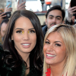 Manon Marsault et Carla Moreau à l'avant-première de la nouvelle saison de l'émission de télé-réalité "Les Marseillais Asian Tour" au cinéma Gaumont Champs-Elysées à Paris, France, le 13 février 2019. © Veeren/Bestimage