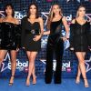 Jesy Nelson, Leigh-Anne Pinnock, Jade Thirlwall, Perrie Edwards, Little Mix - Soirée de la 2e édition "The Global Awards 2019" à Londres.