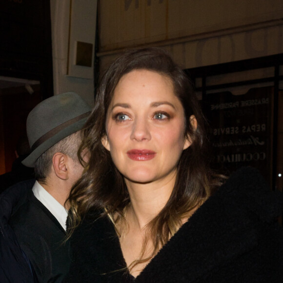 Marion Cotillard - Arrivées au dîner de l'After show chanel à la Coupole à Paris le 4 décembre 2019.